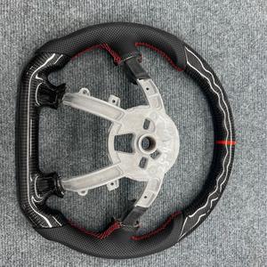 Volant sport en cuir et fibre de carbone de haute qualité pour Corvette <span class=keywords><strong>C5</strong></span> avec installation facile - Modification des pièces intérieures - Product Image 3