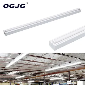 OGJG กันฝุ่นอุตสาหกรรมพื้นผิวหลอดโคมไฟ 120v 220v 347v แสงเชิงเส้นในร่มหลอดไฟ led