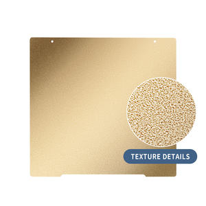 Pulverización de doble cara PEI Powder Hotbed 241mm * 254mm SIN base magnética utilizada para impresora <span class=keywords><strong>Prusa</strong></span> MK31MK3S/<span class=keywords><strong>MK3S</strong></span> + 3D - Product Image 1