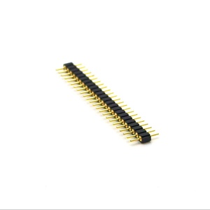 Connecteur d'en-tête à broches usinées DIN à pas de 2.54mm avec contact en laiton et boîtier en nylon Application de carte PCB H3.0mm 1*40P - Product Image 1