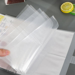 <span class=keywords><strong>Pochette</strong></span> de rangement pour <span class=keywords><strong>album</strong></span> de planificateur Mini A6 transparent de 40 pages pour étudiant essentiel | Classeur d'autocollants catégorisés - Product Image 2