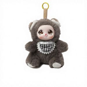Nouvelle figurine en peluche d'animal de zoo à suspendre, jouet tendance, cadeau en stock, vente en gros d'usine, 15 cm - Product Image 1