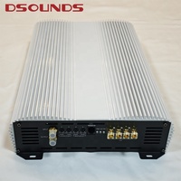 Amplificateur de voiture 8000Wrms Gamme complète Amplificateur de voiture blanc Amplificateur de voiture Grande puissance Amplificateur mono canal pour l'audio de voiture
