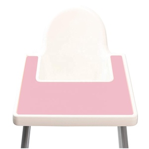 Productos para Bebés, Tapete Antideslizante Ecológico de Grado Alimenticio para Silla Alta para Niños, Tapete de Silicona Compatible con la Bandeja de la Silla - Product Image 1
