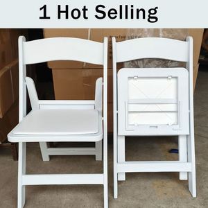 <strong>White</strong> Outdoor <strong>Folding</strong> <strong>Chair</strong> Wedding Dining Bjflamingo Resin <strong>Chair</strong> - Product Image 2