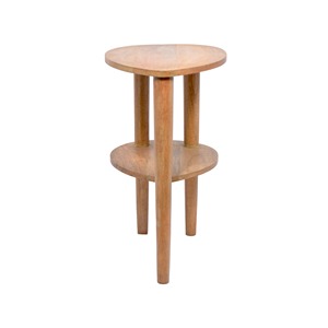 Modern Design 2-Tier Pure Wooden <b>Corner</b> Coffee Table Home Hotel <b>Bar</b> Decorative High Quality Living room furniture - Product Image 2