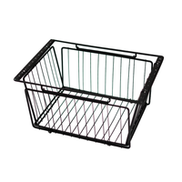 Panier de drainage de table IGT en acier inoxydable pour extérieur, capacité 12L, style moderne, accessoire de camping assorti, panier de rangement