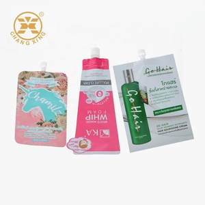 Customized Hair Olive Oil Sachet Spout <strong>Bag</strong> with 5mm Break-off Cover for Trial Product Facial Product Sachet <strong>Sunscreen</strong> Sample <strong>Bag</strong> - Product Image 3