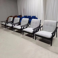 Fauteuil en bois de frêne, minimalisme italien, design moderne, salon, luxe léger, mobilier de loisirs pour la maison, design Finn