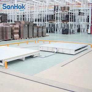 Aangepaste Roestvrij Stalen Vloer Gemonteerde Floor Pallet Transportband Voor Magazijn - Product Image 3