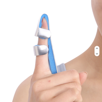 Attelle de soutien pour doigts en aluminium, correcteur de posture, attelle de main pour la récupération des blessures, la douleur et la correction des déformations.