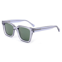 Tendance 2025 lunettes de soleil de luxe Designer acétate carré TAC polarisé lunettes de haute qualité Logo personnalisé disponible pour hommes et femmes