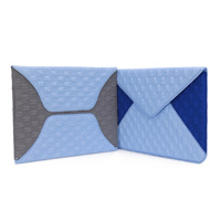 Funda Ecológica para Portátil de Tela Chunya para 13-14 Pulgadas, Bolsa Horizontal para Computadora con Bloques de Color