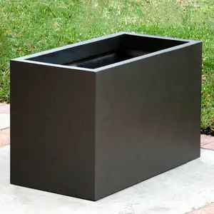 Zhuoyue potes para plantas vertical, potes para plantas de jardim ao ar livre, de aço inoxidável