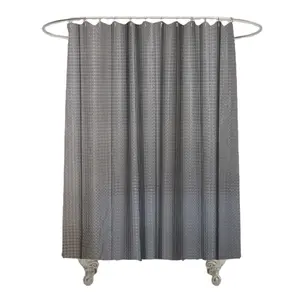 Hotel PEVA Shower Curtain For Bathroom Waterproof Shower Curtain