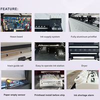 Nuevo diseño 1,8 m/6ft 3/4 Cabezales de impresión Papel de transferencia de calor Impresora de sublimación Máquina de impresión Plotter Epsn I3200