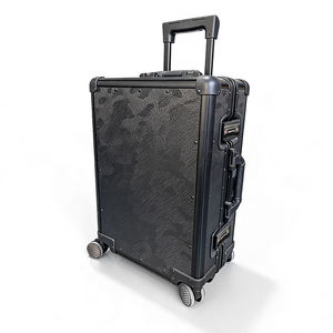 מזוודת טרולי <span class=keywords><strong>20</strong></span> אינץ' אולטרה קלה מסיבי פחמן מלאה, מזוודת נשיאה לנסיעות עסקים, פשוטה ונוחה - Product Image 2