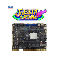 Hiburan populer Fiesta Latino tinggi 80% - 99% paoused versi HT layar ganda papan permainan PCB untuk permainan keterampilan