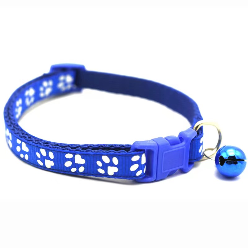 Factory Wholesale Cat Collar Pet Bell Collar Multi Color Cat Accessory Safety Buckle Collar For Cat And Puppy