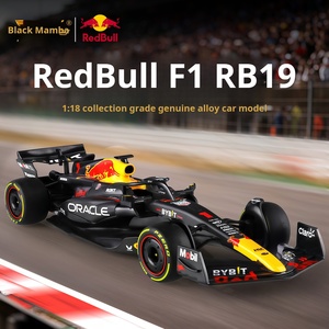 Coche de Carreras HMB Red Bull <span class=keywords><strong>F1</strong></span> RB19, Modelo de Aleación Fundida a Presión, Juguete Decorativo para Niños y Coleccionistas con Proporción <span class=keywords><strong>1</strong></span>:<span class=keywords><strong>18</strong></span> - Product Image 1