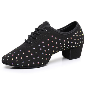 Scarpe da <span class=keywords><strong>Ballo</strong></span> Latino da Donna per Jazz Adulto <span class=keywords><strong>Ballo</strong></span> da Sala Salsa Scarpe da <span class=keywords><strong>Ballo</strong></span> per Insegnanti Allenamento Tango Moderno - Product Image 5