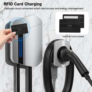 ETL Certified Wall-Mounted <b>AC</b> Charging Pile <b>for</b> New Energy Vehicles <b>Home</b> Use Mode 3 UCS-Z1-32A/40A/48A PC Shell - Product Image 1