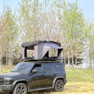 Tienda de techo impermeable Adventure Cruiser 4WD para acampar, carcasa dura, tela de lona todoterreno para viajes por carretera - Product Image 5