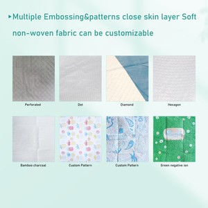Sous-couche <span class=keywords><strong>de</strong></span> <span class=keywords><strong>lit</strong></span> pour adultes jetable OEM, non tissée, 5 couches, super absorbante, imperméable, couleur personnalisée, sous-couche pour incontinence, tailles - Product Image 4