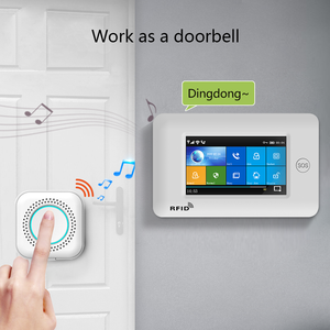PG-106 All Touch Screen Burglar <b>Wireless</b> WIFI GSM RFID Card Alarm <b>System</b> Smart Home Security DIY Alarm TUYA Smart Life <b>Camera</b> - Product Image 3