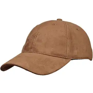 Casquettes de baseball unisexe en daim avec 6 panneaux, réglables, personnalisées, pour hommes et femmes