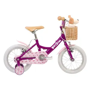 Bicicletas para Niñas de 12 Pulgadas con Diseño Atractivo/Nueva <span class=keywords><strong>Bicicleta</strong></span> Infantil con Canasta/<span class=keywords><strong>Bicicleta</strong></span> para Niñas de Fábrica China al por Mayor - Product Image 1