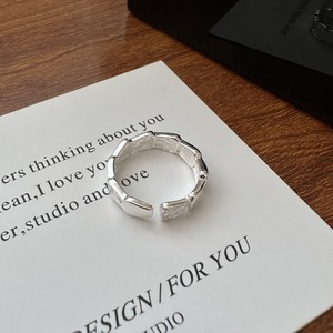 Anillos de escala de textura de diseño especial único, joyería Popular de Plata de Ley <span class=keywords><strong>925</strong></span> para mujer - Product Image 3