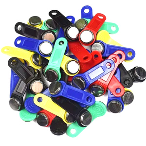 Bán buôn 64-bit chỉ đọc cảm ứng bộ nhớ rw1990 ABS RFID nút thẻ TM1990A-F5 Key RFID <span class=keywords><strong>iButton</strong></span> kiểm soát truy cập thẻ cho khách sạn - Product Image 5