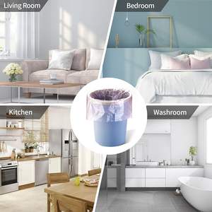 Bolsas de Basura Grandes, Resistentes, Desechables y Biodegradables para Hogar, Oficina, Cocina, Baño y Dormitorio (Material PET) - Product Image 4