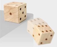 Montessori début dés colorés en bois enseignement du SIDA bébé développement visuel granule blocs de construction jouets