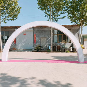Arche de mariage en métal blanc personnalisable FURUN, grande, amovible, durable, écologique, cadre à fleurs pour la décoration d'événements et de fêtes - Product Image 2