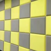 Écologique sans odeur approvisionnement éponge pyramide mousse acoustique absorption acoustique coton panneaux de mousse acoustique insonorisation
