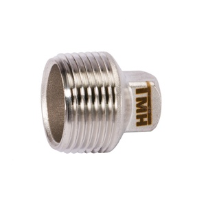 Nuevo Tapón de Extremo de Tubería BSP de Rosca Macho Hueca de Cabeza Cuadrada de Acero Inoxidable 304 de 1/4'' para Accesorios de Tuberías de Agua y Aceite de Yates Marinos - Product Image 1