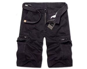 <span class=keywords><strong>Pantaloni</strong></span> Casual sportivi estivi da uomo pantaloncini da lavoro da esterno di grandi dimensioni elasticizzati in vita a gamba dritta al ginocchio larghi - Product Image 6