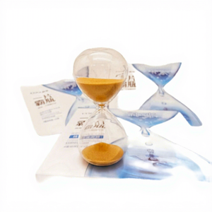 Nouvelle horloge à sable créative en verre, sablier, minuterie de <span class=keywords><strong>3</strong></span> à 60 minutes, ensemble de minuteries personnalisées, forme de goutte d'eau miniature pour la décoration de la maison - Product Image 2