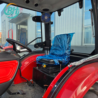 Nouveau tracteur agricole 4x4 de 70 CV, 80 CV, 90 CV, 100 CV, 120 CV avec chargeur frontal, moteur diesel respectueux de l'environnement