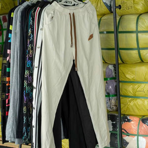 WS027-2高品質セカンドハンドレディーススウェットパンツトップグレード低価格夏用卸売りベールス古着 - Product Image 1