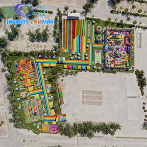 Parc de jeux gonflable géant en PVC durable <span class=keywords><strong>pour</strong></span> l'école, le centre commercial, les festivals et la <span class=keywords><strong>location</strong></span> - Vente en gros - Product Image 2