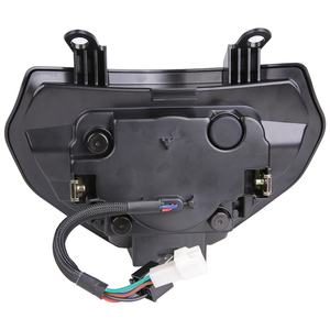 Pour accessoires de moto Yamaha MT07 MT09 92W Hi/Lo Beam LED phares Angel Eyes phare - Product Image 3