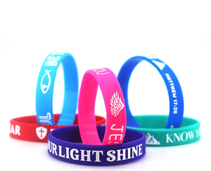 20 pulseras de silicona de Jesús <span class=keywords><strong>para</strong></span> hombre y <span class=keywords><strong>mujer</strong></span> - Product Image 2