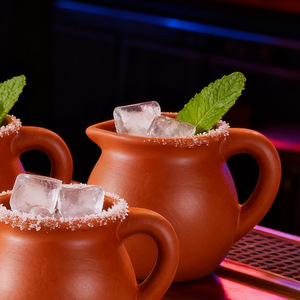 Tazas de Barro Cantaritos Mexicanos de 60 ml, Hechas a Mano, para Café, Cócteles, Té, Tequila - Product Image 4