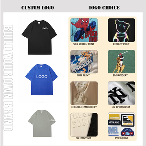 เสื้อยืดผู้ชายทรงหลวม ระบายอากาศได้ดี ผ้าฝ้ายถัก 100% พิมพ์ลายเฉพาะตัว สีสเปรย์วอชสไตล์เรโทรสุดฮิต สำหรับฤดูใบไม้ผลิและฤดูร้อน - Product Image 2