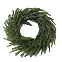 Guirlande artificielle de noël porte couronnes décoratives Swags décoration de la maison transfrontalière doux au toucher colle pin aiguille fleur pâques