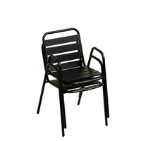 Ensemble de meubles de patio pour repas en plein air, 3 pièces, acier au carbone, alliage d'aluminium, table et chaises modernes, imperméables, cour, terrasse, balcon