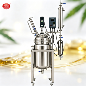 1 2 3 5 10 20 30 50 100 200L Lab Reactor Chemical Stainless Steel <b>Jacket</b> Jacketed Reactor Laboratory Electrical Heating Reactor - Product Image 1